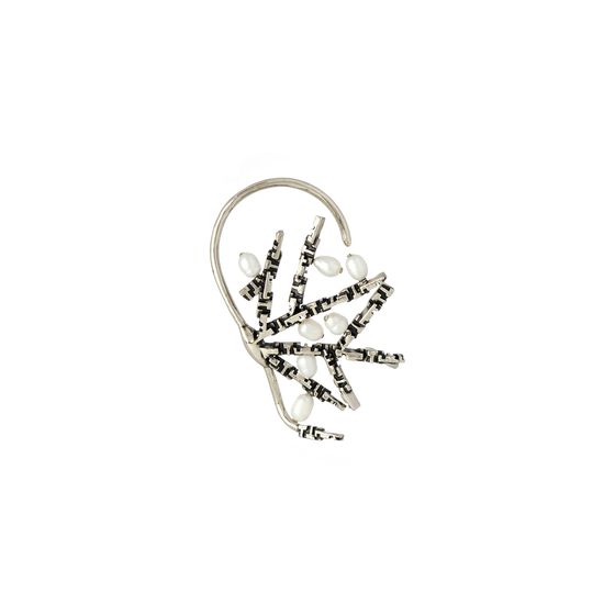 BRINCO CUFF PRATA HECTOR ALBERTAZZI LINEAR